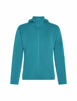 Bluza Icebreaker Merino 360 RealFleece Elemental Longsleeve Zip Hoodie Women