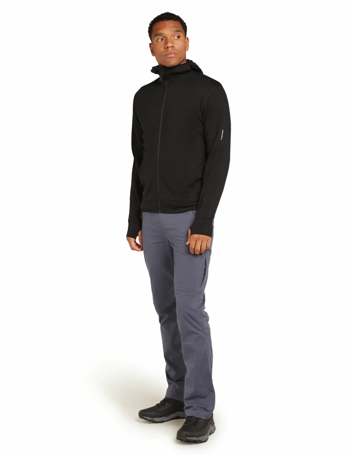 Bluza Icebreaker Merino 360 RealFleece™ Elemental LS Zip Hoodie Men