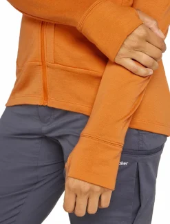 Bluza Icebreaker Merino 260 Quantum Long Sleeve Zip Hoodie Jacket Women