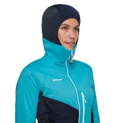 Bluza Mammut Eiger Speed ML Hybrid Half Zip Hoodie Women