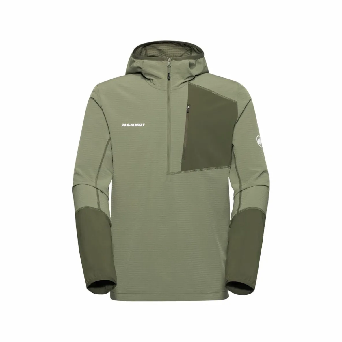 Bluza Mammut Madris Light ML Half Zip Hoody Men