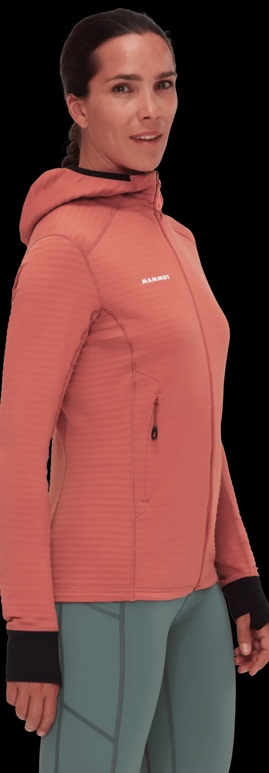 Bluza Mammut Taiss Light ML Hooded Jacket Women
