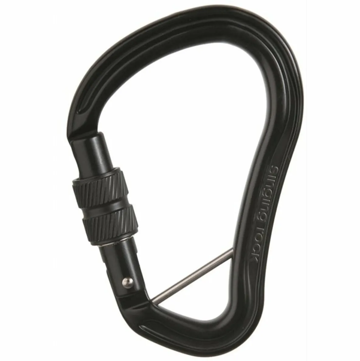 Karabinek HMS Singing Rock Hector BC Black Screw gate