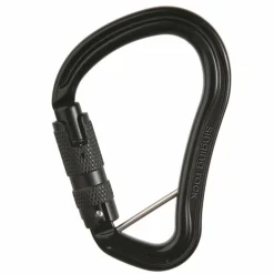Karabinek HMS Singing Rock Hector BC Black Triple lock
