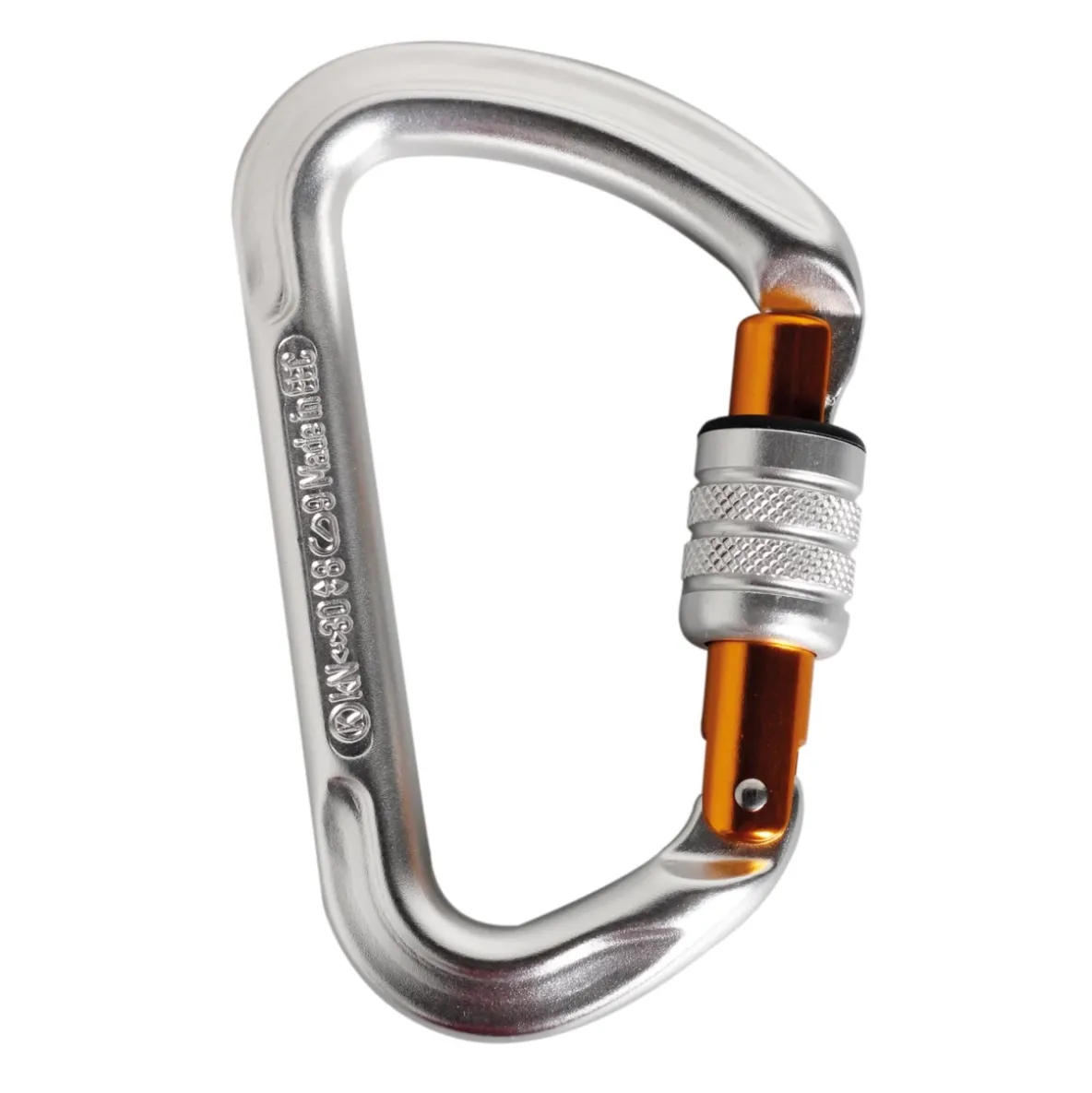 Karabinek stalowy Singing Rock Via Ferrata Auto lock