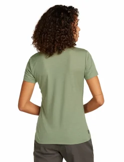 Koszulka Damska Icebreaker Merino Tech Lite III SS Tee Van Camp
