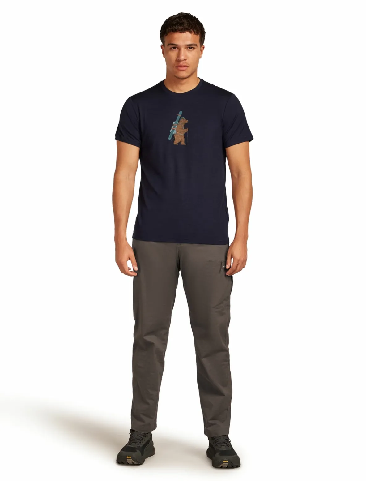 Koszulka Icebreaker Merino Tech Lite SS Tee Bear Tour Men