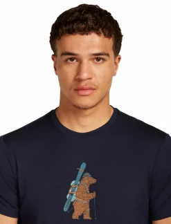 Koszulka Icebreaker Merino Tech Lite SS Tee Bear Tour Men