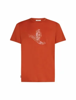 Koszulka Icebreaker Merino Tech Lite SS Tee Skiing Yeti Men