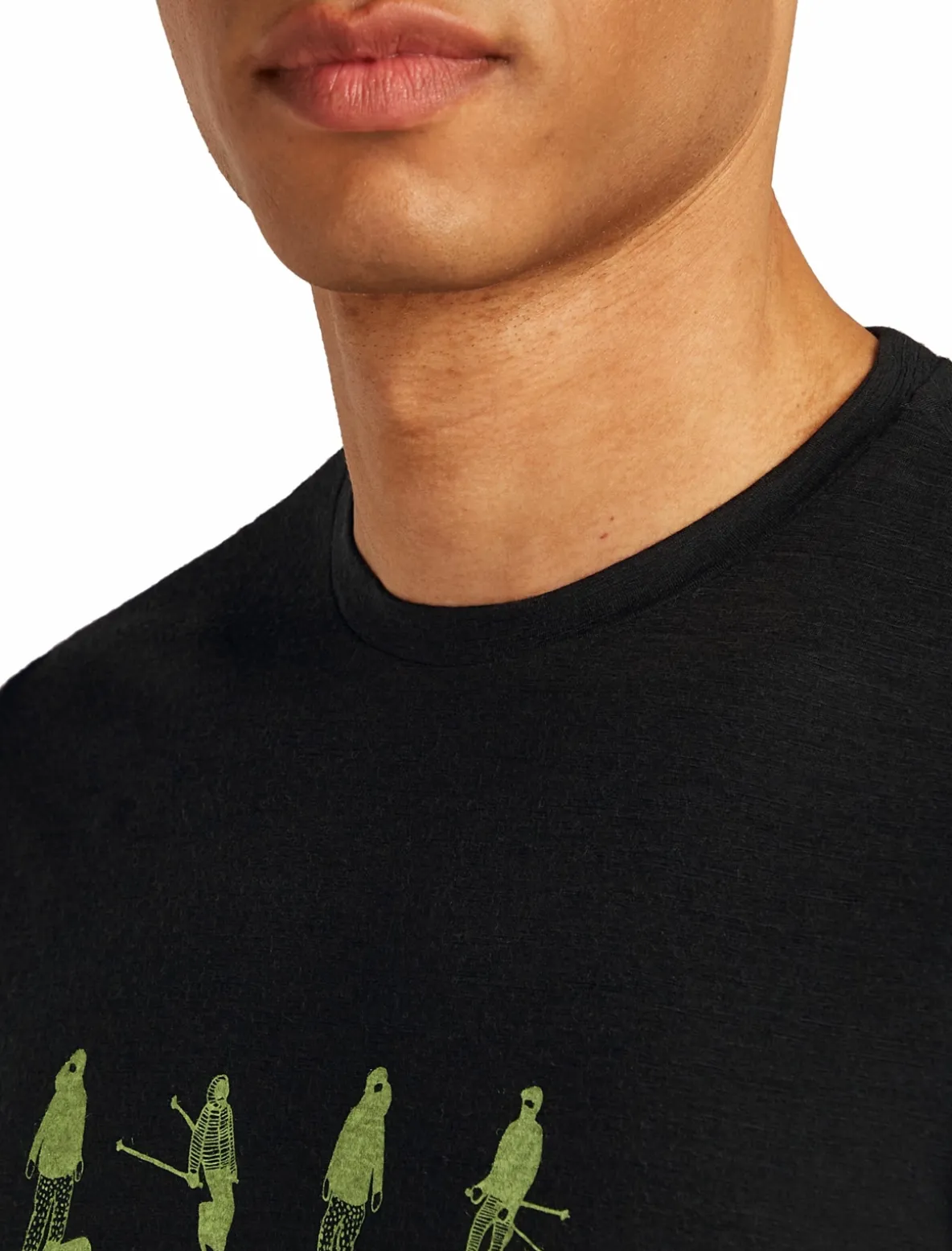 Koszulka Icebreaker Merino Tech Lite SS Tee Snow Day Men