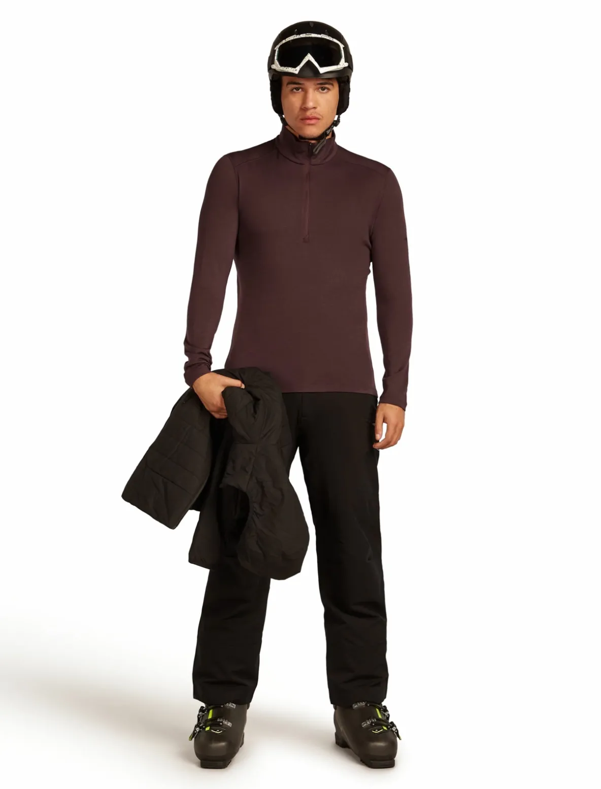 Koszulka Icebreaker Merino 260 Tech Longsleeve Half Zip Thermal Top Men
