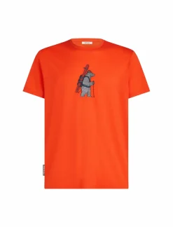 Koszulka Icebreaker Merino Tech Lite SS Tee Bear Tour Men