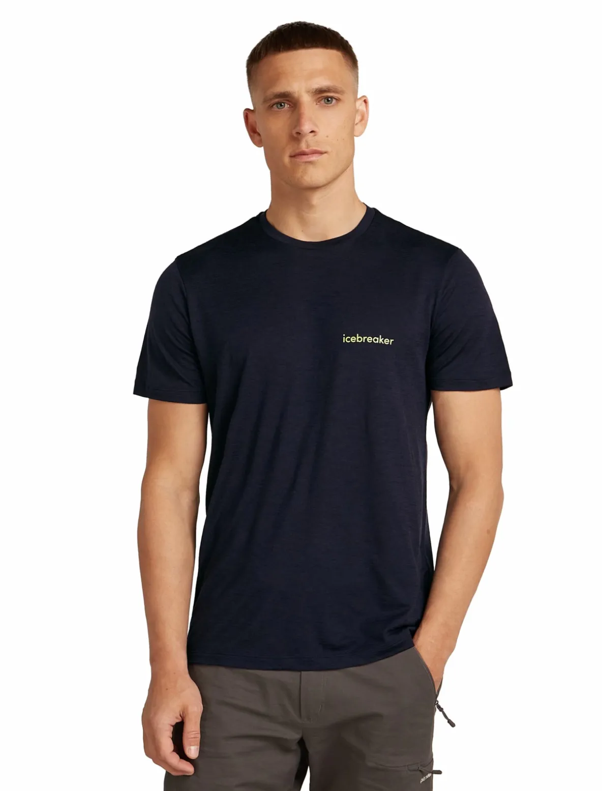 Koszulka Icebreaker Merino Tech Lite SS Tee Wordmark Men