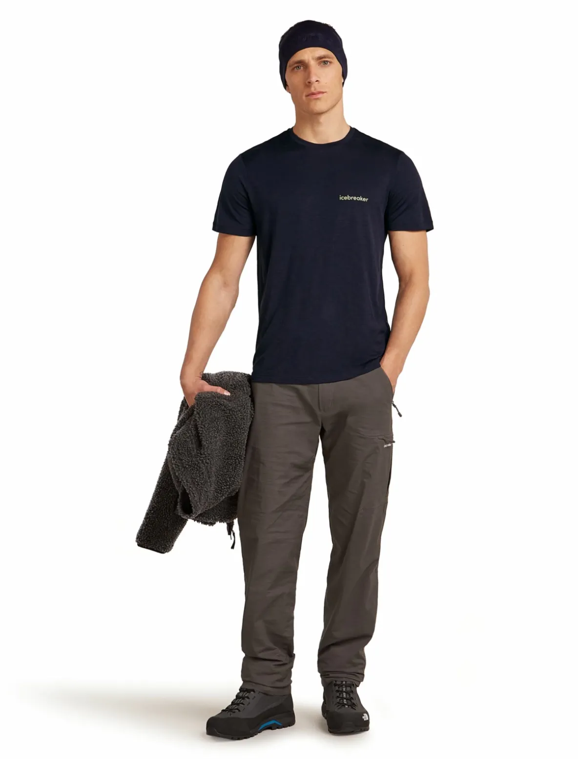 Koszulka Icebreaker Merino Tech Lite SS Tee Wordmark Men