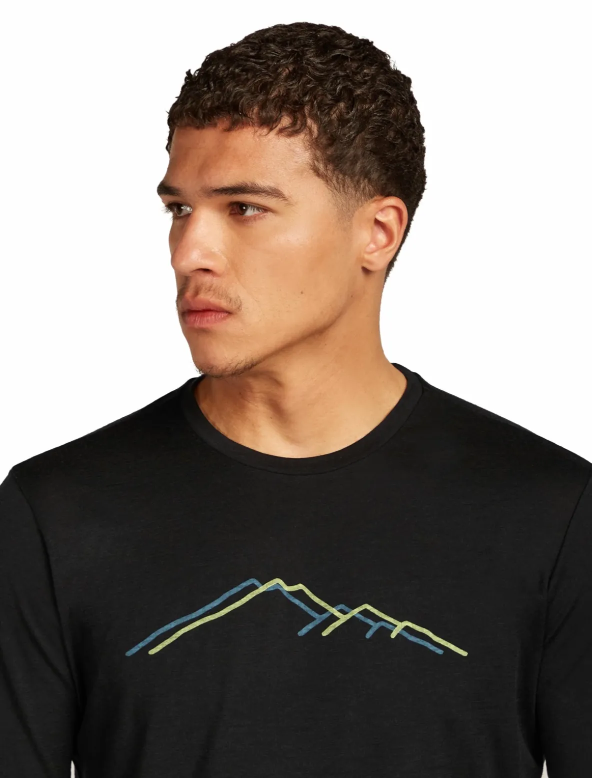 Koszulka Icebreaker Merino Tech Lite LS Tee Rainer Ridge Men