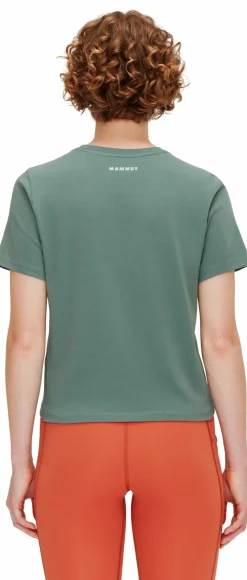 Koszulka Mammut Massone T-Shirt Cropped Women Rocks