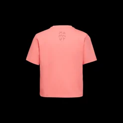 Koszulka Mammut Massone T-Shirt Cropped Women Lettering