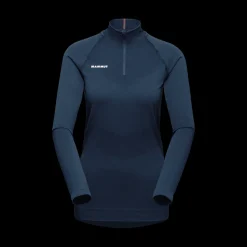 Koszulka Mammut Trift Half Zip Longsleeve Women