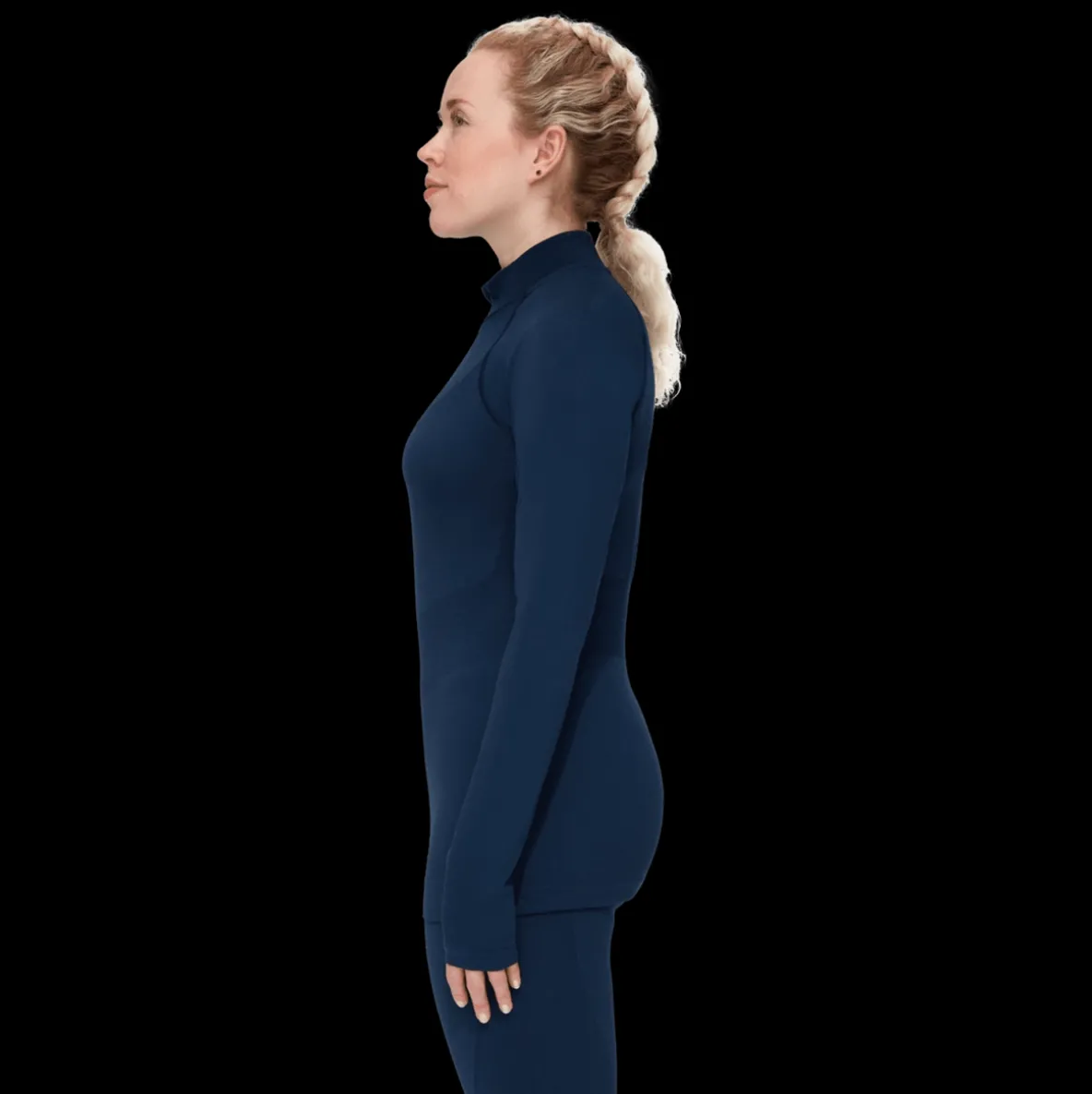 Koszulka Mammut Trift Half Zip Longsleeve Women