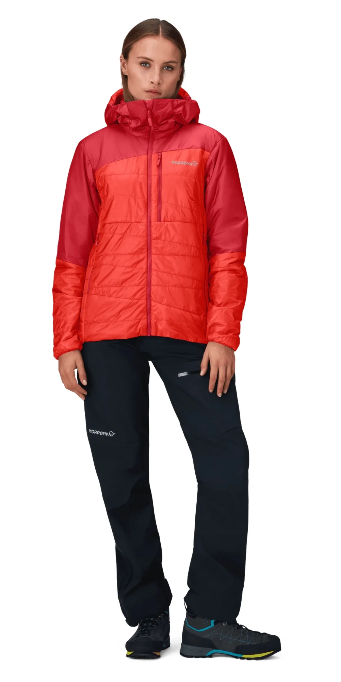 Kurtka syntetyczna Norrona Falketind Thermo40 Zip Hood Women