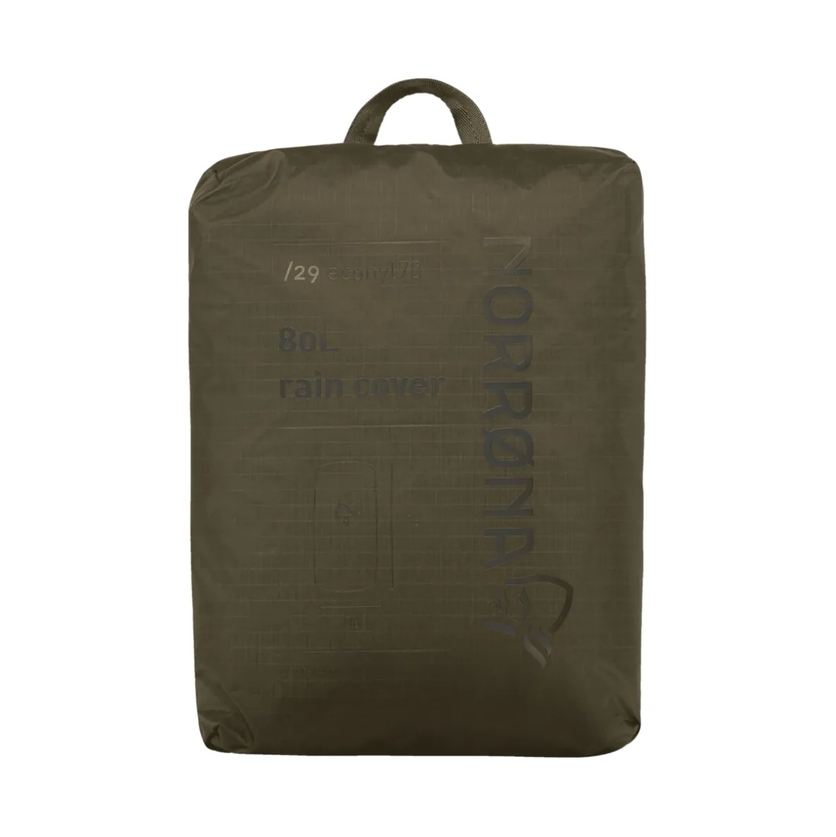Pokrowiec przeciwdeszczowy Norrona Econyl70 80 L Raincover