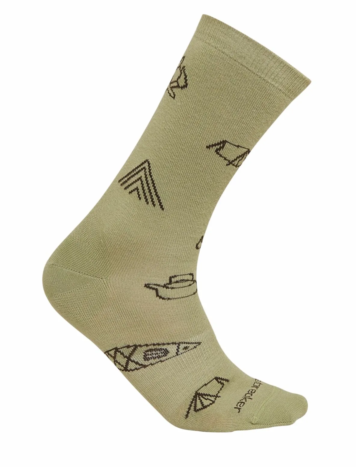 Skarpety Męskie Icebreaker Merino Lifestyle Ultralight Crew Camp Essentials