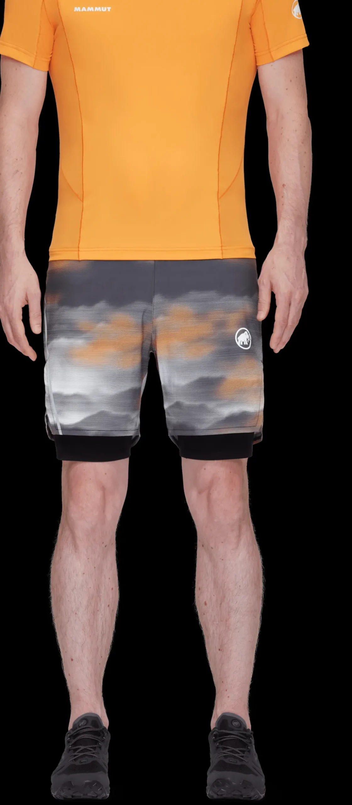 Spodenki do biegania Mammut Aenergy TR 2 in 1 Shorts Men Light Fader