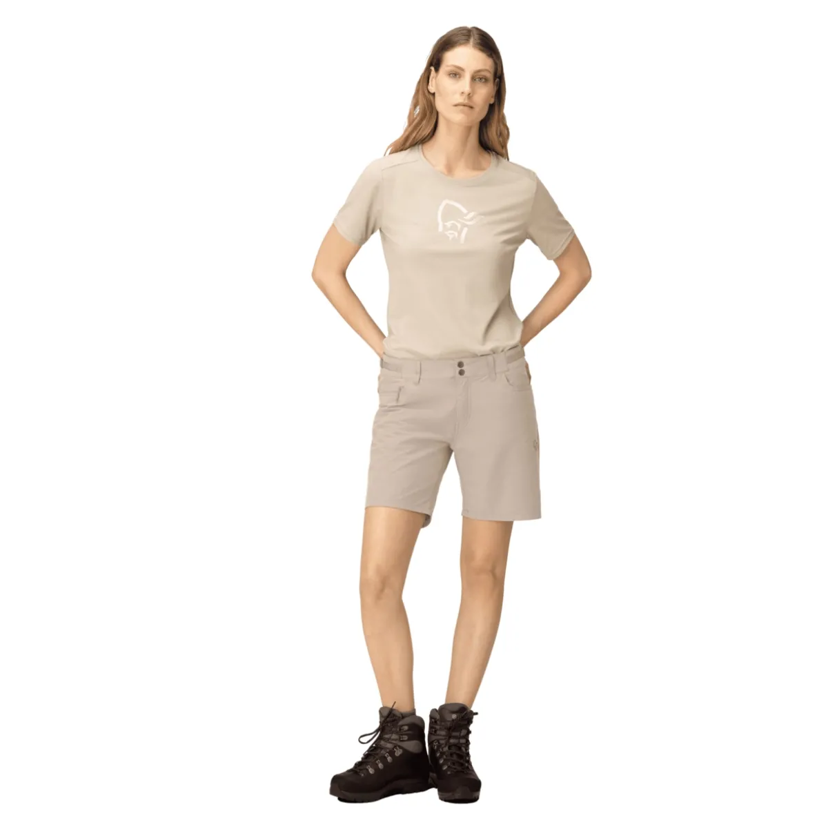 Spodenki Norrona Femund Cotton Shorts Women