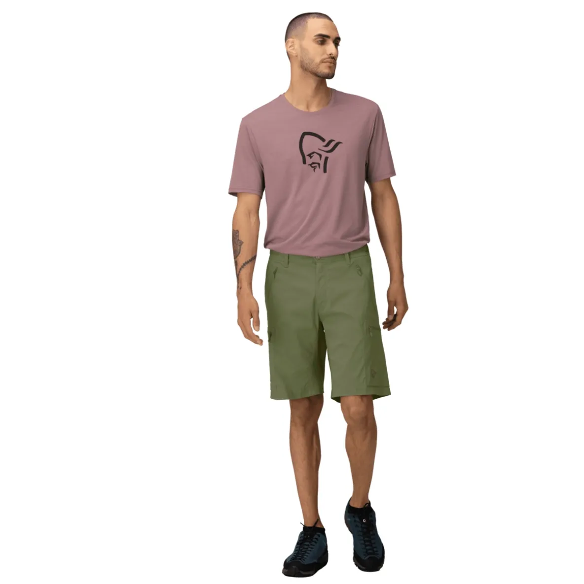 Spodenki Norrona Femund Light Cotton Shorts Men