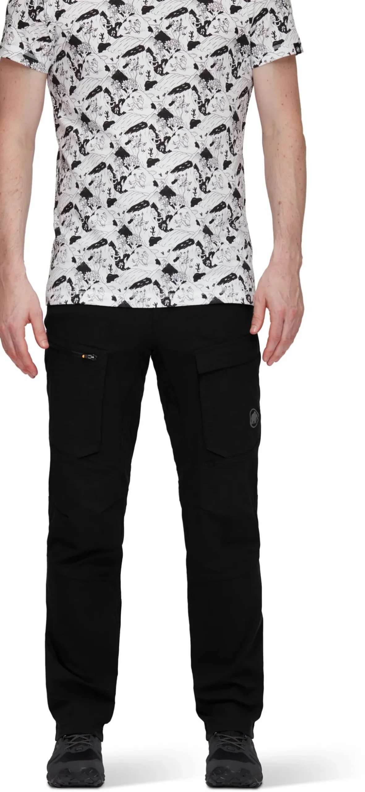 Spodnie Mammut Zinal Hybrid Pants Men