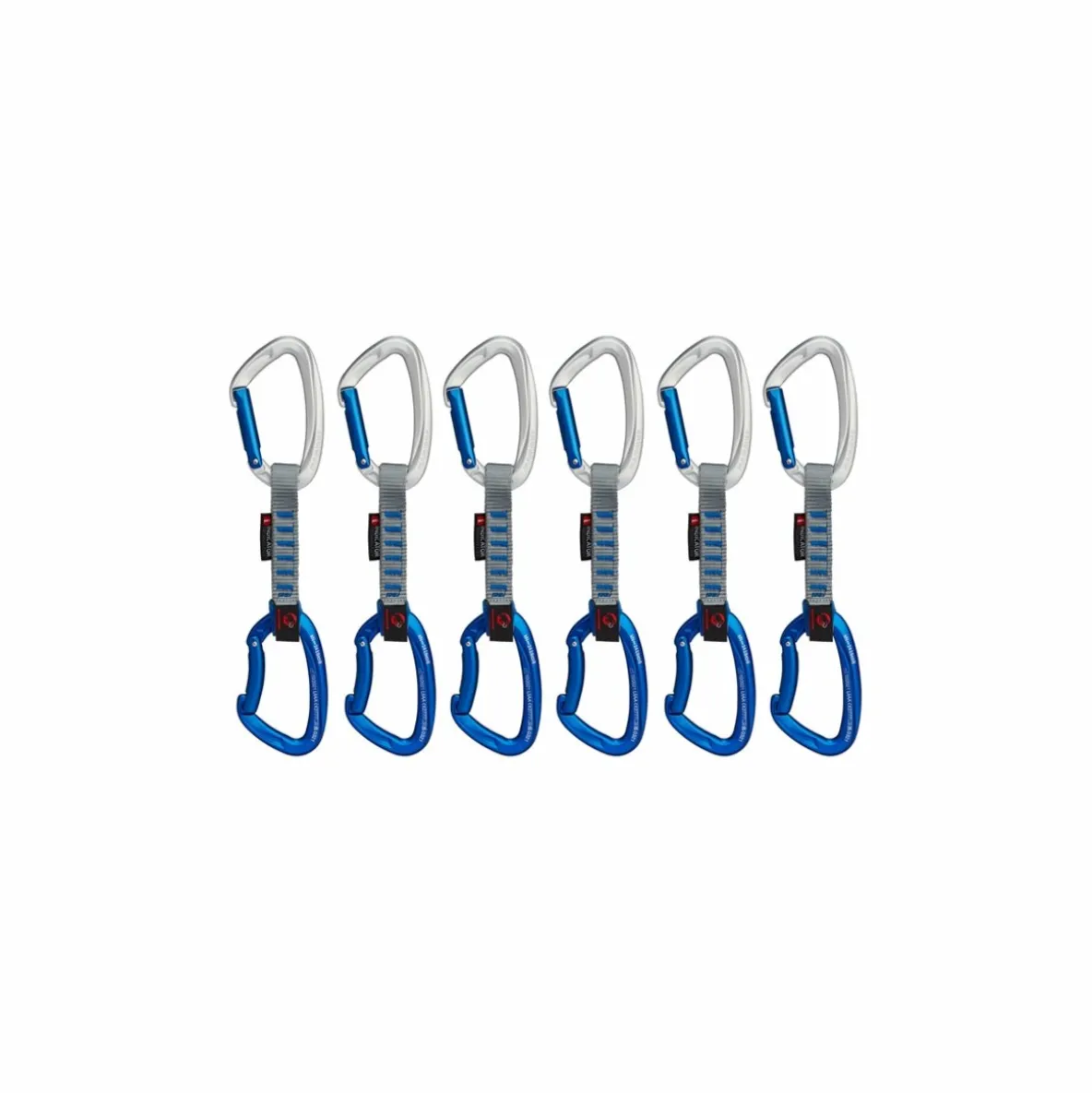 Zestaw ekspresów Mammut Crag Keylock 10cm Indicator 6-Pack Quickdraws